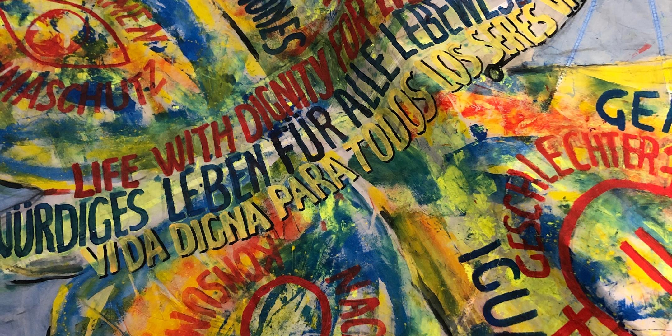 Kunst zum Weltfrauentag, gesehen im Frauenmuseum Bonn 2020