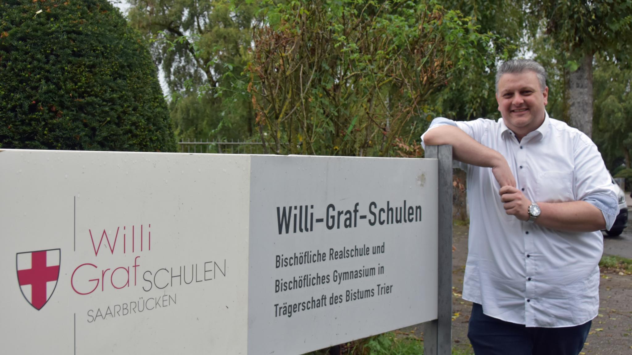 Christian Dahlke ist neuer Schulleiter des Willi-Graf-Gymnasiums in Saarbrücken.