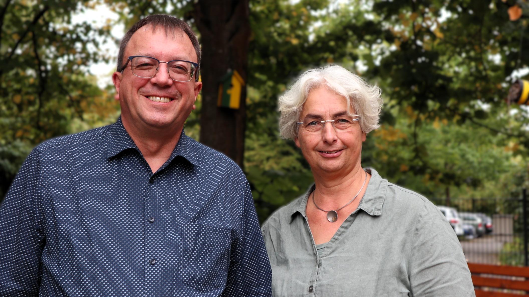 Werner Süs und Felicitas Flöthner wollen niedrigschwellige Angebote für Jung und Alt schaffen.